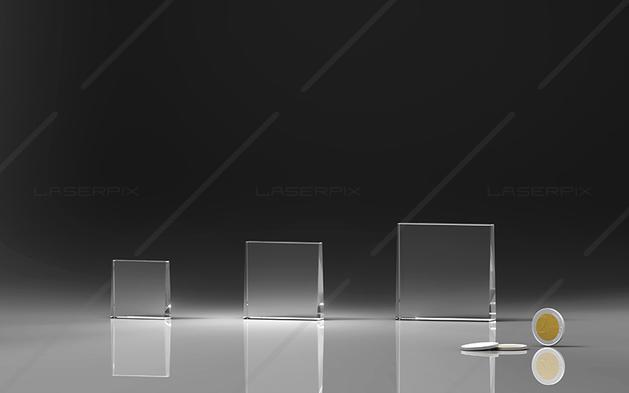 Laserpix Obelisk Quadrat in klein mittel und groß für 2D und 3D Gravuren